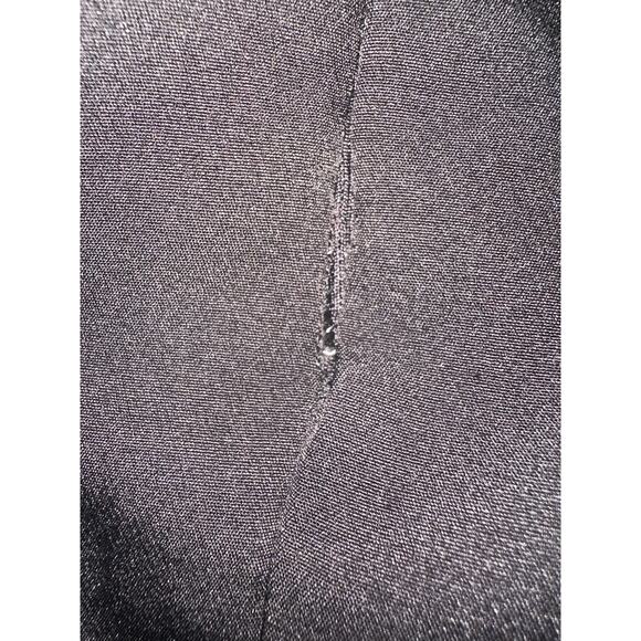 Romantic Lace Collared Whimsey Goth Wednesday Adams Black Belted Medium
 Dress - Picture 7 of 10